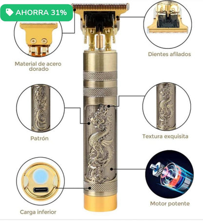 MEGA Trimmer inalámbrica  💇‍♂️✂️🐉💈🔥