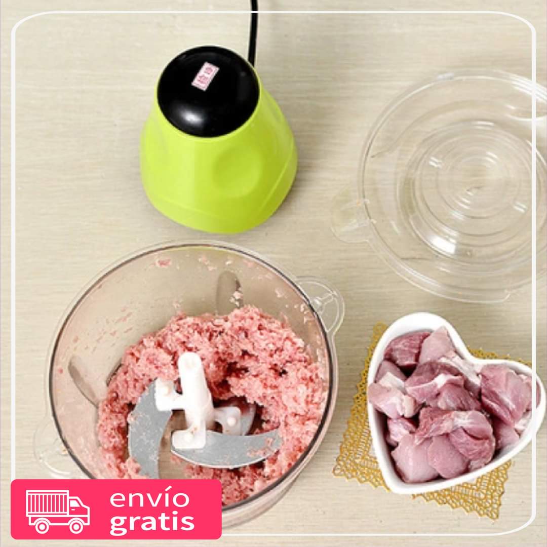 😍🧆Super Picadora Multifuncional Eléctrica🍖🔪