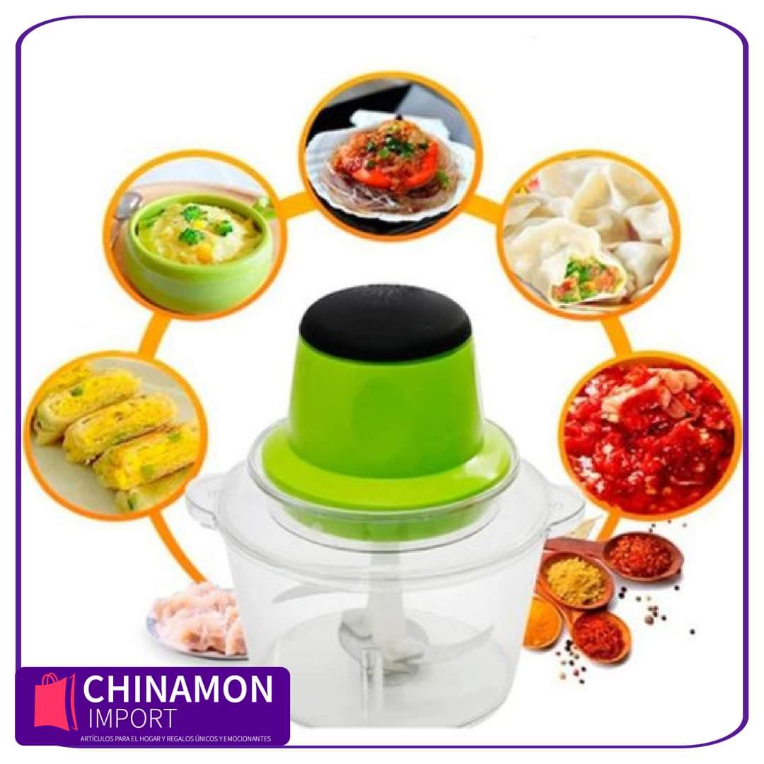 😍🧆Super Picadora Multifuncional Eléctrica🍖🔪