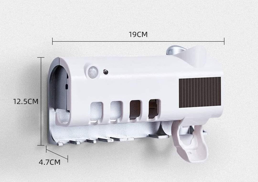 🔥Esterilizador de Cepillos con rayos UV, 3 en 1 🪥🦷💨🍃