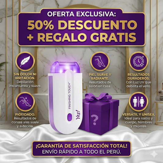 ✨ Depilador Láser UV IPL ✨ – Elimina el Vello Fácil, Seguro y Sin Dolor 🔥