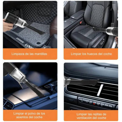 Súper Aspiradora y Sopladora Portátil, 3 en 1 Limpia Todo🔥💨🍃