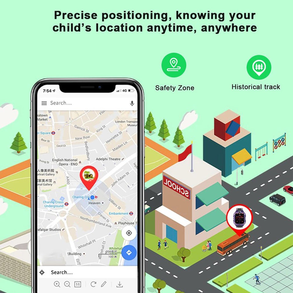✅SmartWatch Kids Pro 🔒📱📍🛰️