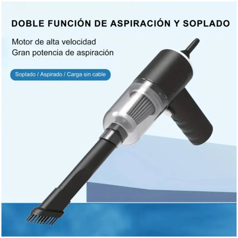 Súper Aspiradora y Sopladora Portátil, 3 en 1 Limpia Todo🔥💨🍃